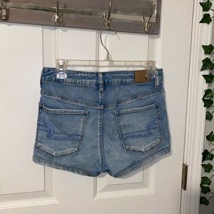 High Rise Shortie Shorts
